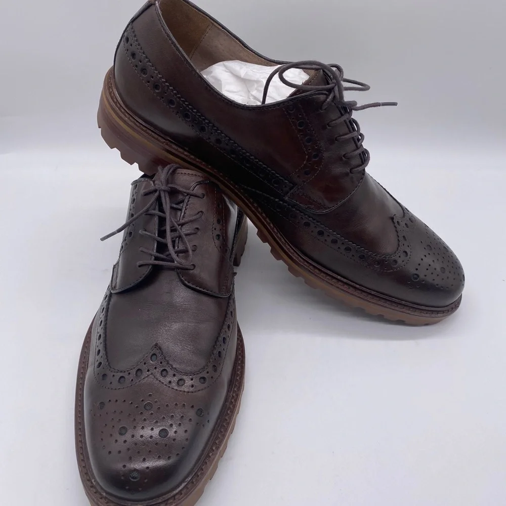 Banana Republic - Men - BROGUE OXFORD DRESS SHOE - Size 81/2 M